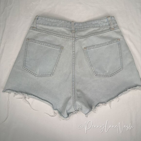 Wild Fable Super High-Rise Cut Off Shorts Size 4 - Picture 12 of 15